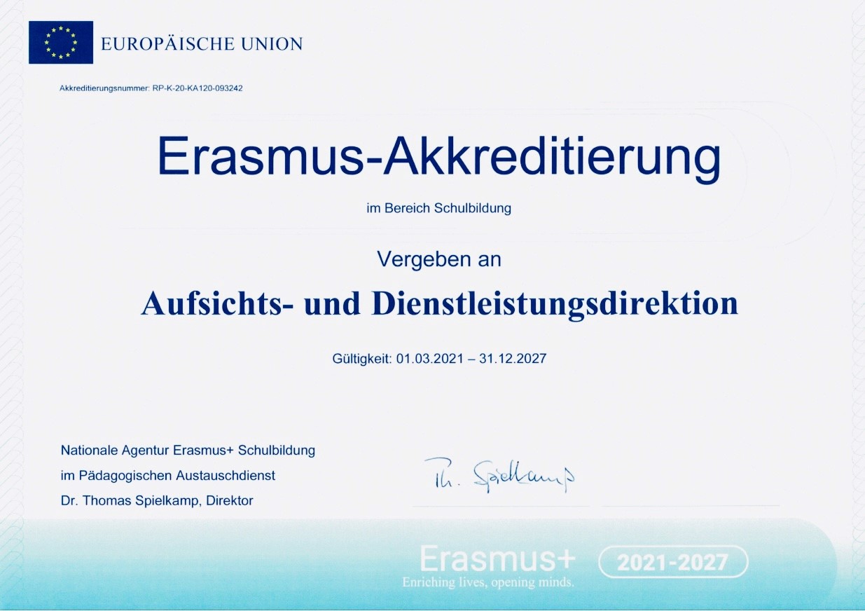 Erasmus-Akkreditierung
